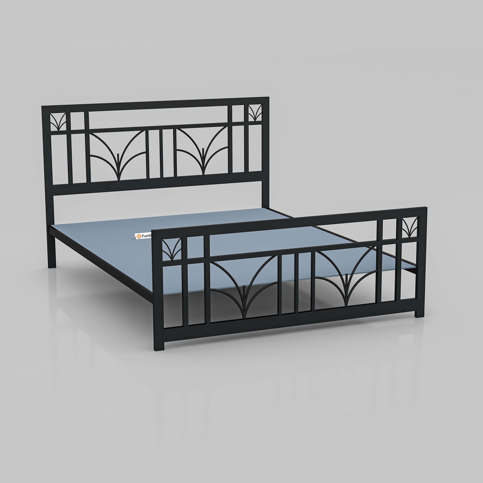 MetalCraft Stunning Design Iron Bed - Furnishiaa -  -